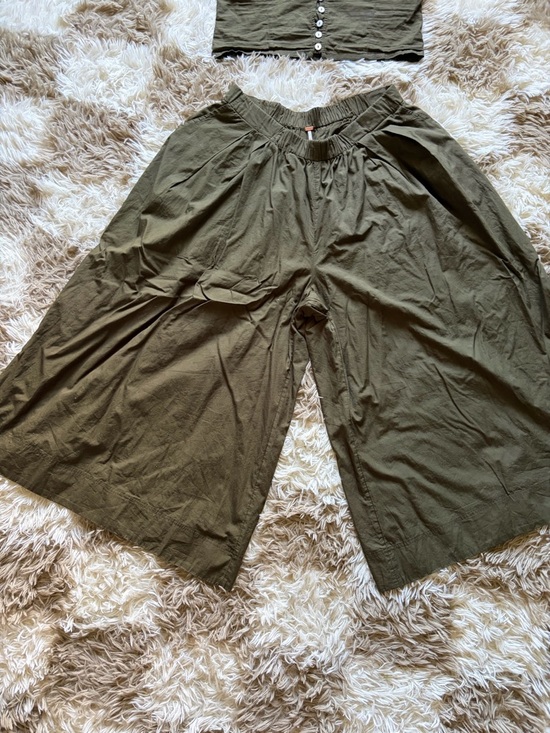 Free People Into You Eyelet Pant Set Size Large - Picture 5 of 10